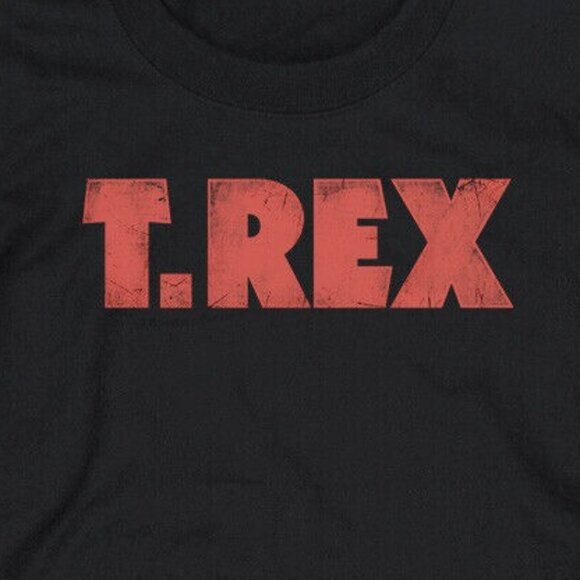 T Rex Logo Vintage Music Rock And Roll Band Sweatshirt 81 - Picture 2 of 5